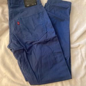 Blue Levi Skinny Jeans